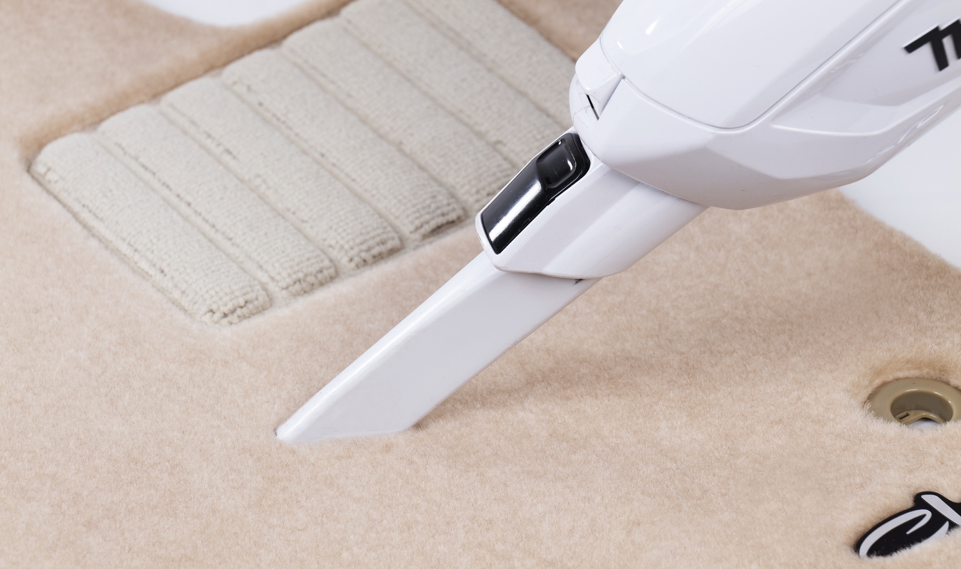 汚れに強く、掃除機などで簡単にお手入れが可能